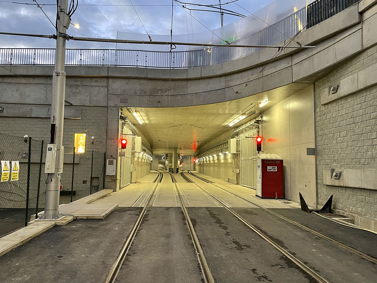 Tramvajový tunel Brno-Bohunice